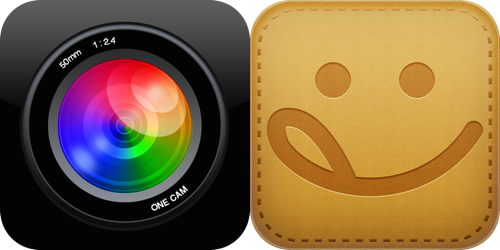 [iPhone][アプリ]静音カメラの雄「OneCam」から食べもの日記系SNS「miil」への連携コラボで向かう所敵なしとなった