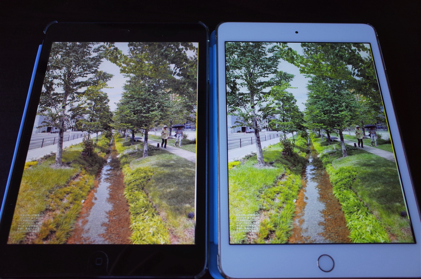 [Apple]やはり「iPad mini 4」のRetinaディスプレイは綺麗すぎる！初代iPad miniと簡単に比べてみたよ