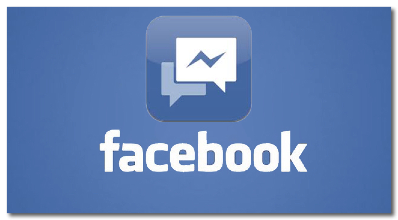 DropShadow ~ facebook messanger logo