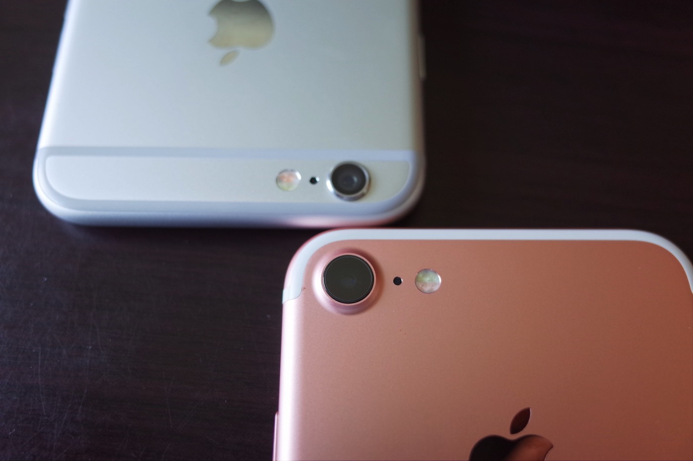 [iPhone]新型iPhone 7と愛用のiPhone 6を比べてみたよ