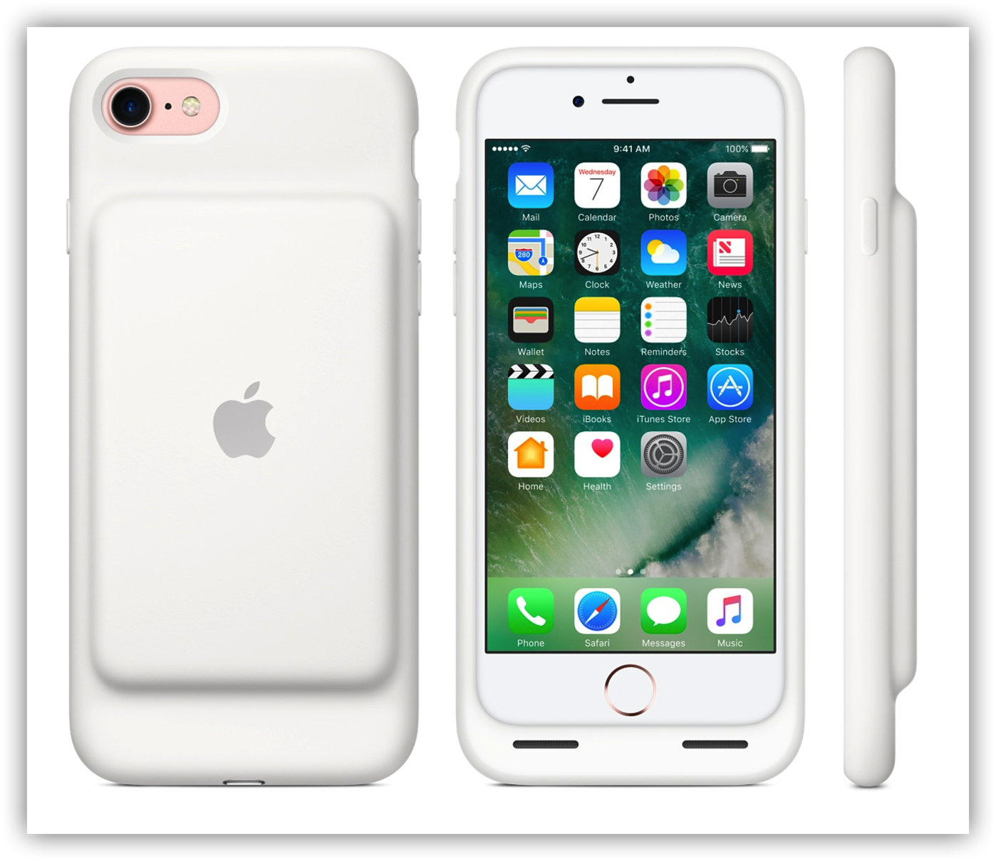[iPhone]新型iPhone 7 にiPhone 6s 用のSmart Battery Caseを装着してみたよ