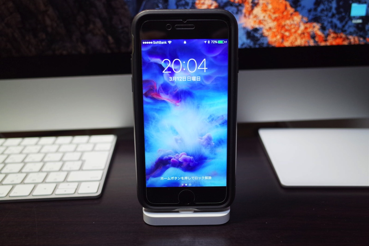 【Spigen】 iPhone7 ケース, ネオ・ハイブリッド [ 米軍MIL規格取得 二重構造 バンパー ] アイフォン 7 用 カバー (iPhone7, ガンメタル)-5