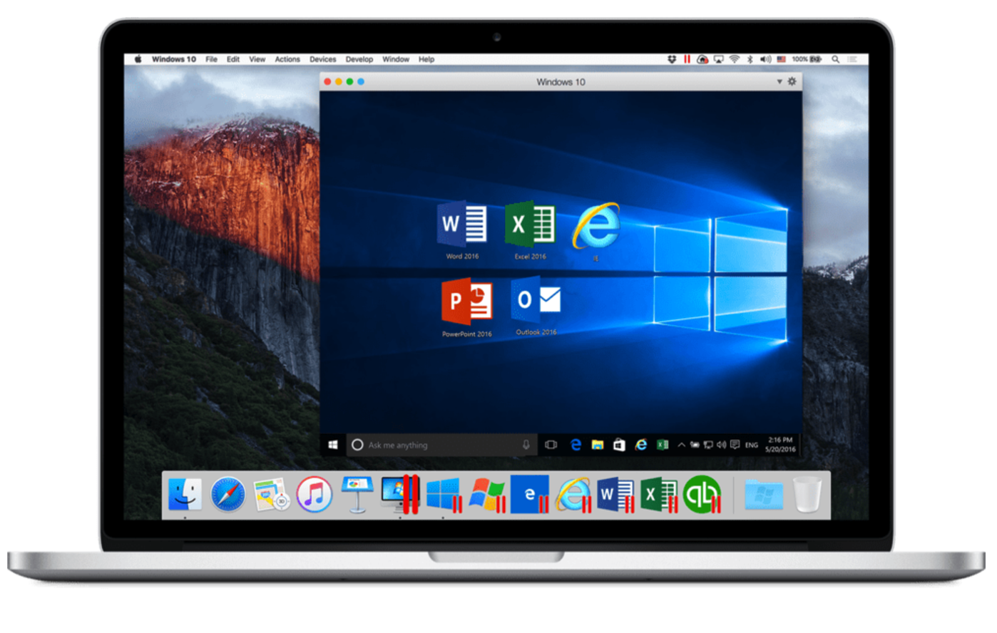 macbook pro parallels