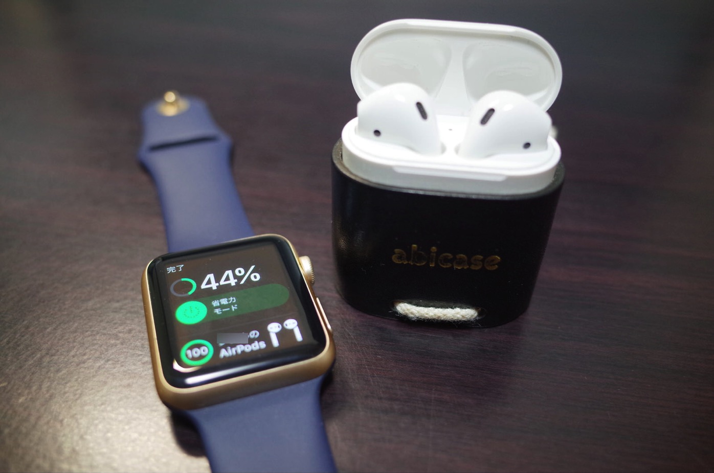 [AirPods]Apple Watchを用いてワンタップでAirPodsの充電残量を確認する一つの方法