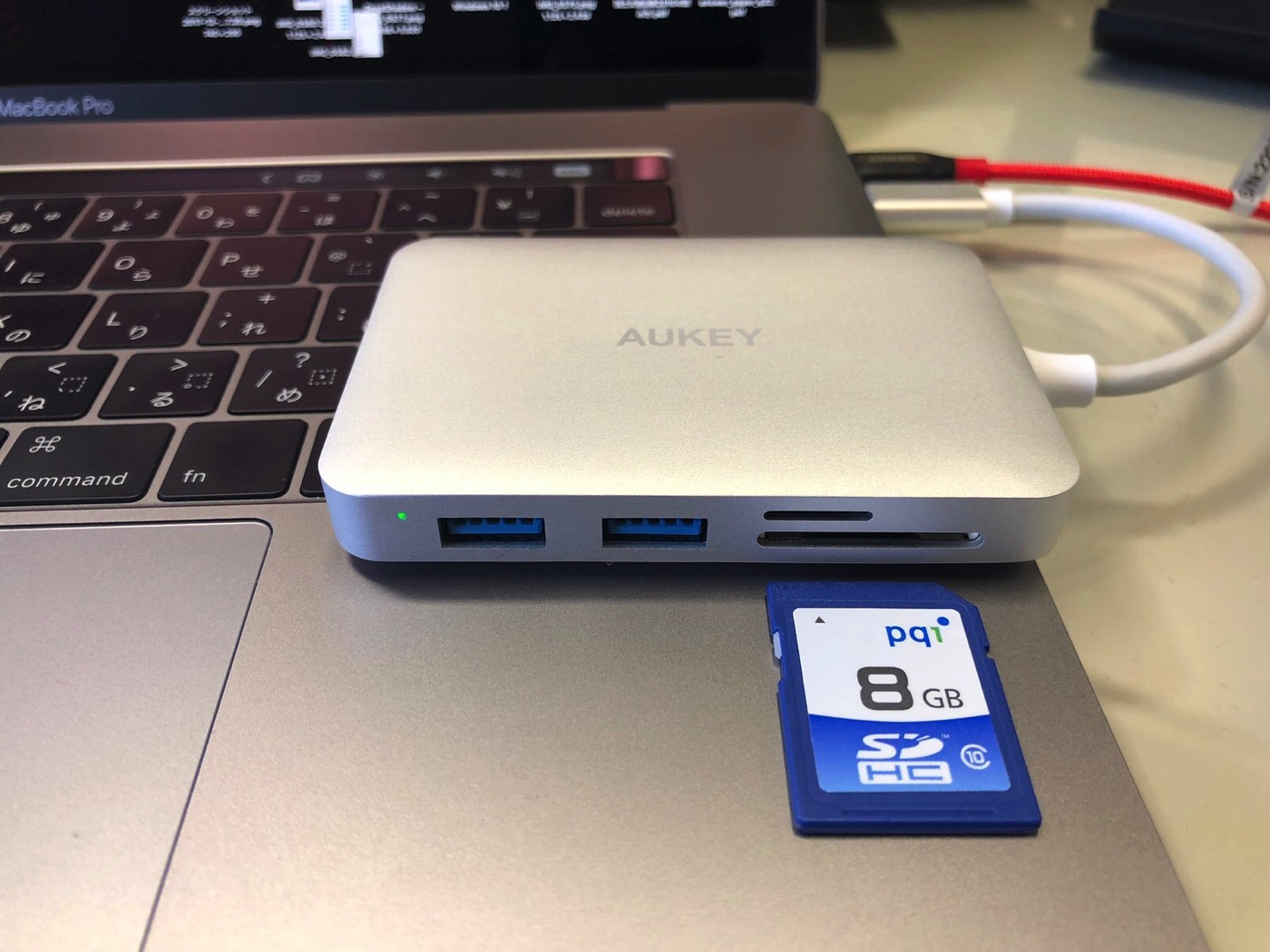 AUKEY USB C ハブ 7 in 1 マルチハブ-11