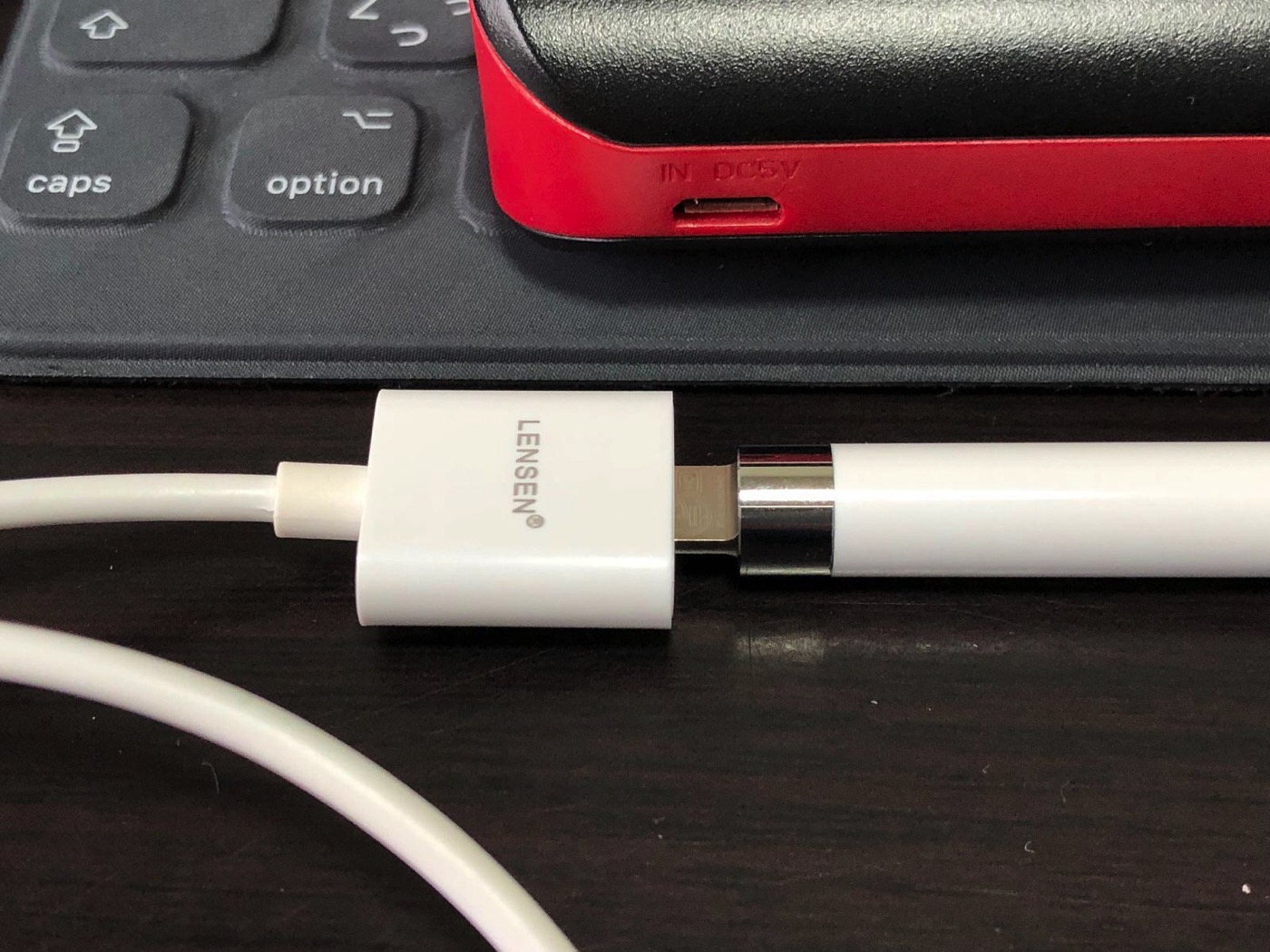 ［Amazon］注文していた「Apple Pencil 充電 ケーブル オス to メス 0.5m アップル ペンシル キャップ カバー」が届いたので早速開封してみたよ-7