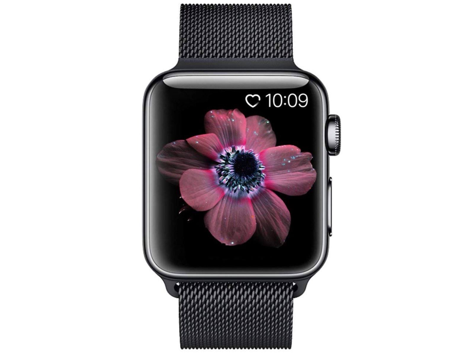 Apple Watch]新型 Apple Watch Series 4 用にミラネーゼループ風バンド 