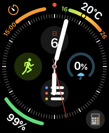 Apple Watch 文字盤