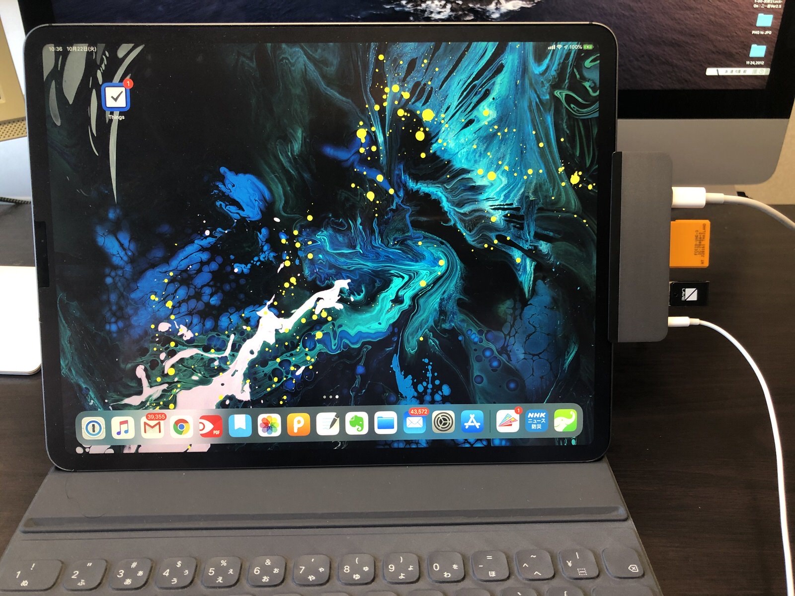 HyperDrive iPad Pro 専用６in１USB-Cハブ−18